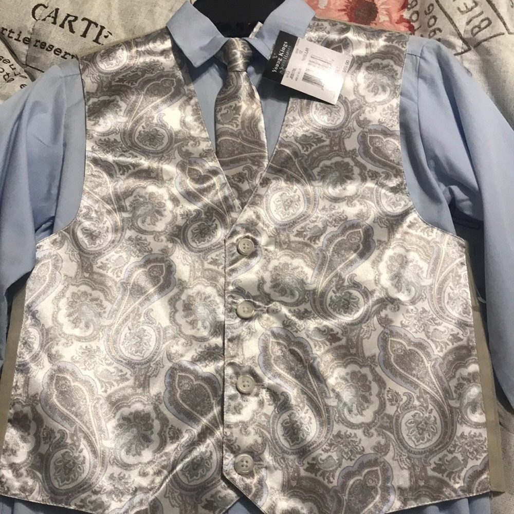Boys 4 piece suit